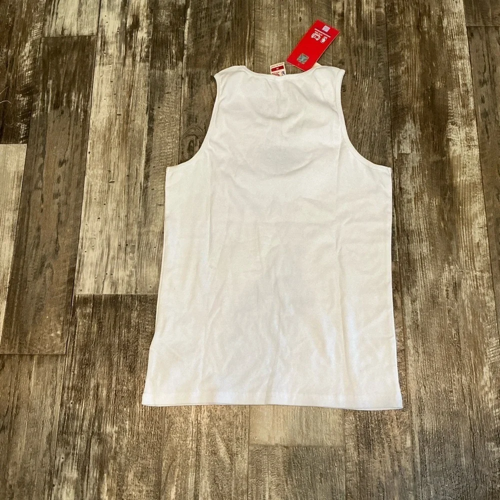 White NBA Lakers Tank Top Size Medium - Picture 2 of 6